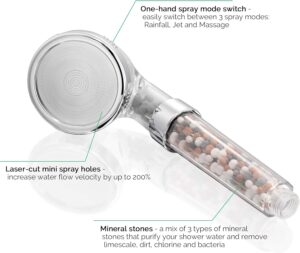Alternative view of StoneStream EcoPower Handheld Shower Kit - Eco-Luxury Shower Upgrade